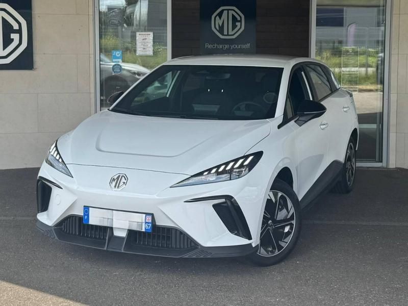Théobald Occasion MG MOTOR MG4 berline électrique blanc